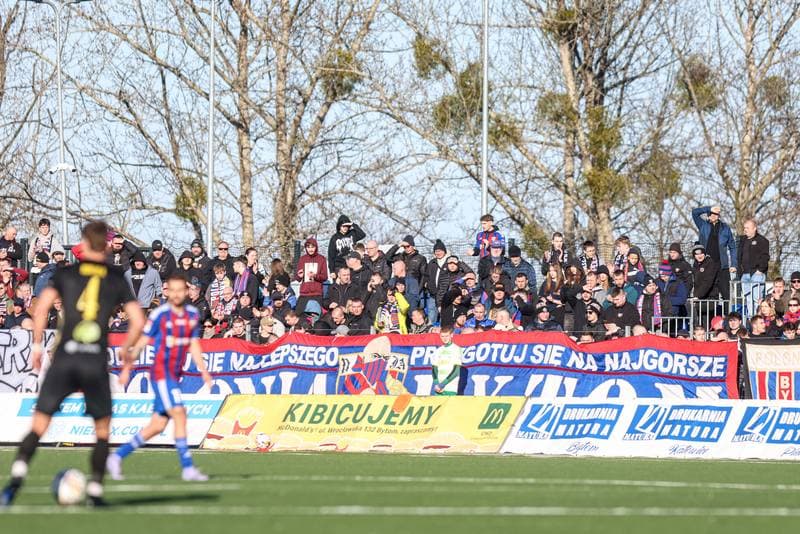 Football. Betclic II Liga. Polonia Bytom - GKS Jastrzebie. 16.03.2025