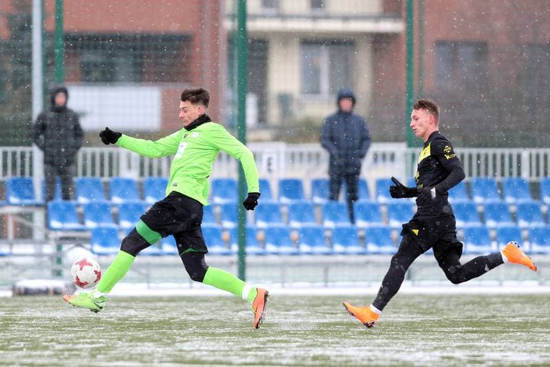 Football. Sparing. GKS Katowice - Rozwoj Katowice. 24.02.2018