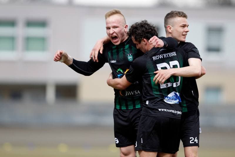 Football. II Liga. ROW 1964 Rybnik - Siarka Tarnobrzeg. 31.03.2018