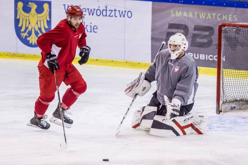 Ice Hockey. Poland national team. Training. 14.12.2020