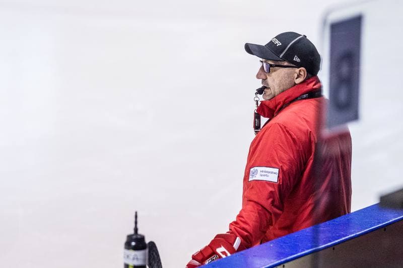 Ice Hockey. Poland national team. Training. 14.12.2020
