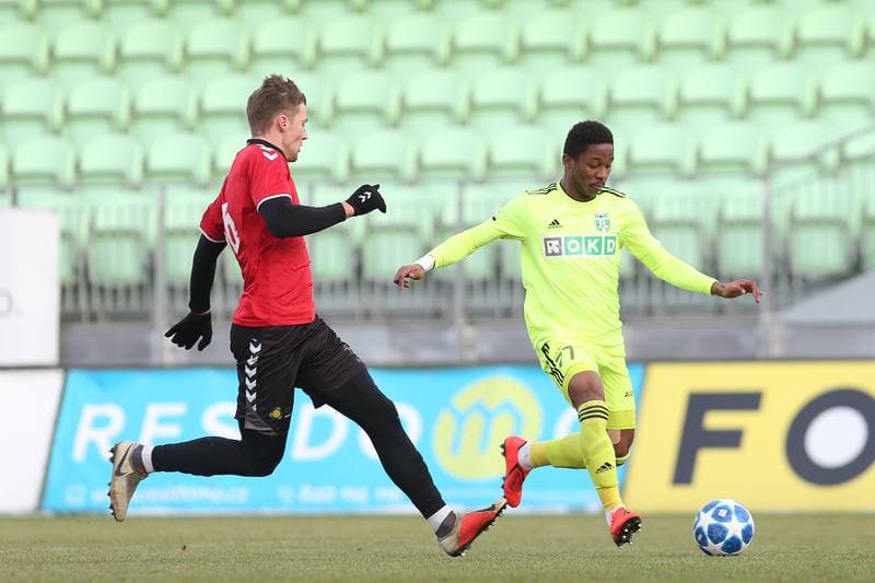 Football. Sparing. MFK Karvina - GKS Tychy. 01.02.2019