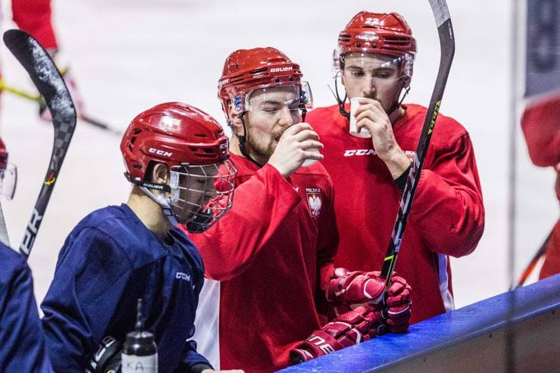 Ice Hockey. Poland national team. Training. 14.12.2020