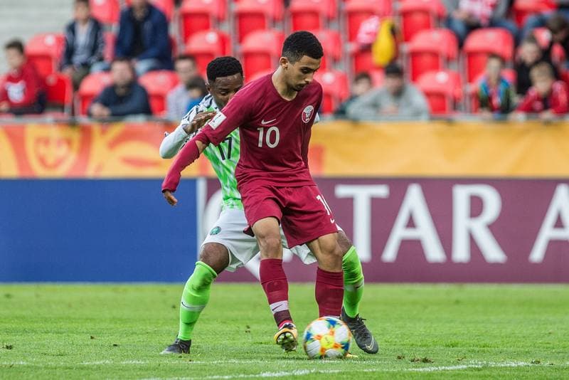 Football. FIFA U-20 World Cup. Qatar - Nigeria. 24.05.2019