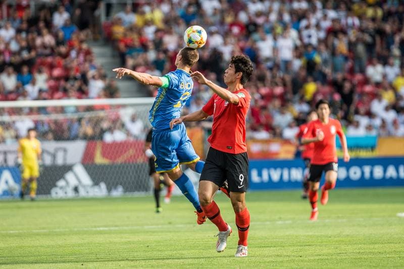 Football. FIFA U-20 World Cup. Ukraine - Korea Republic. 15.06.2019