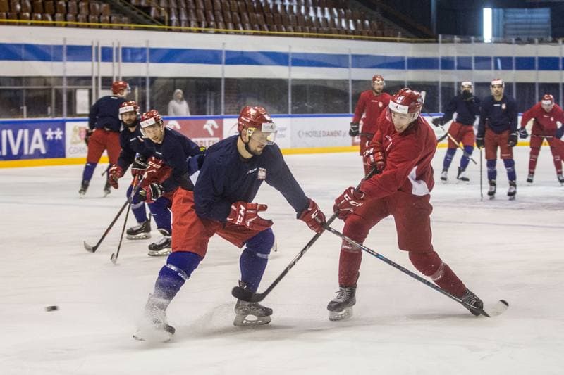 Ice Hockey. Poland national team. Training. 08.11.2019