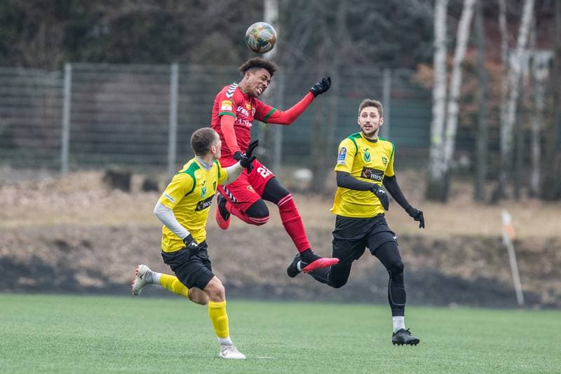 Football. Sparing. GKS Jastrzebie - Zaglebie Sosnowiec. 22.01.2020