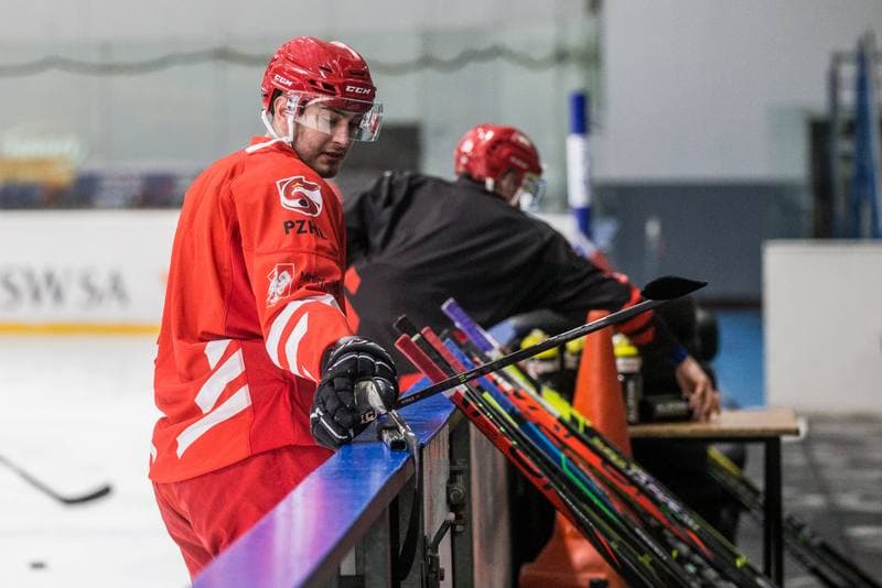 Ice Hockey. Poland national team. Training. 02.05.2021