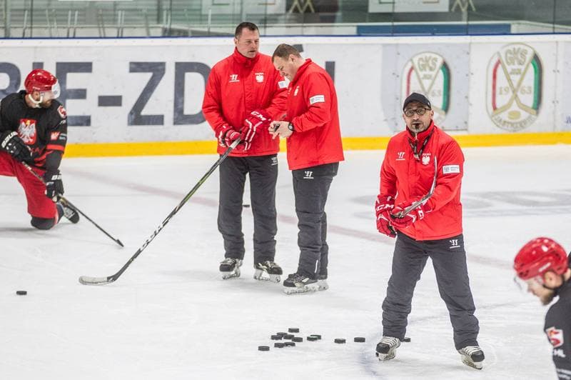 Ice Hockey. Poland national team. Training. 12.05.2021