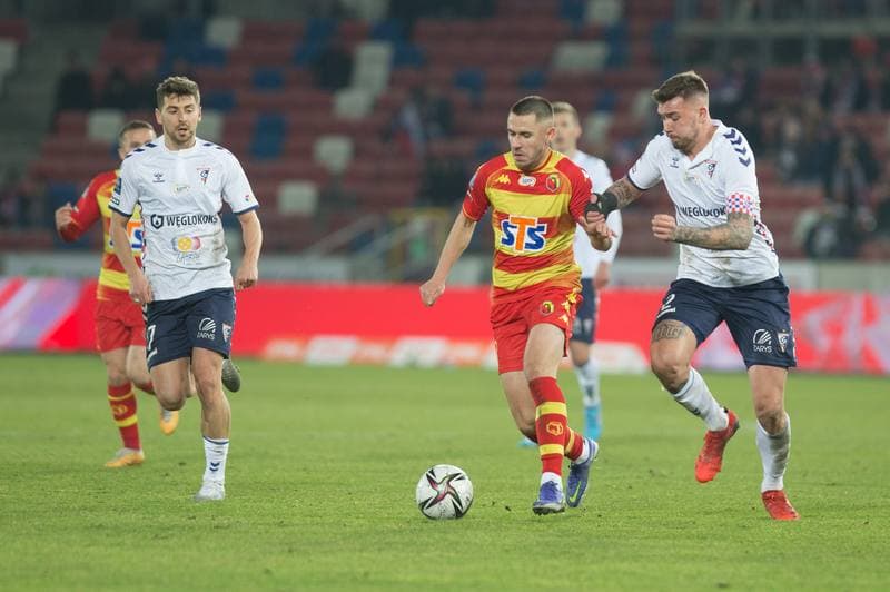 Football. PKO BP Ekstraklasa. Gornik Zabrze - Jagiellonia Bialystok. 14.02.2022