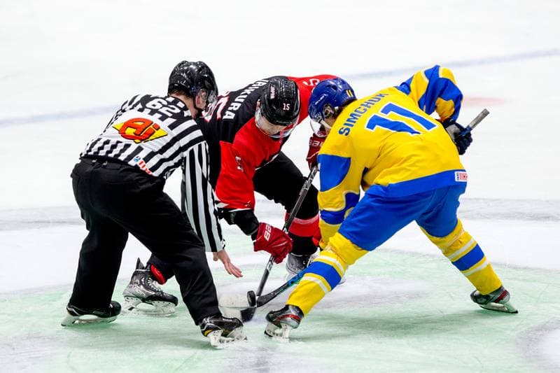 Ice Hockey. World Championship Division 1 Group B. Japan - Ukraine. 30.04.2022