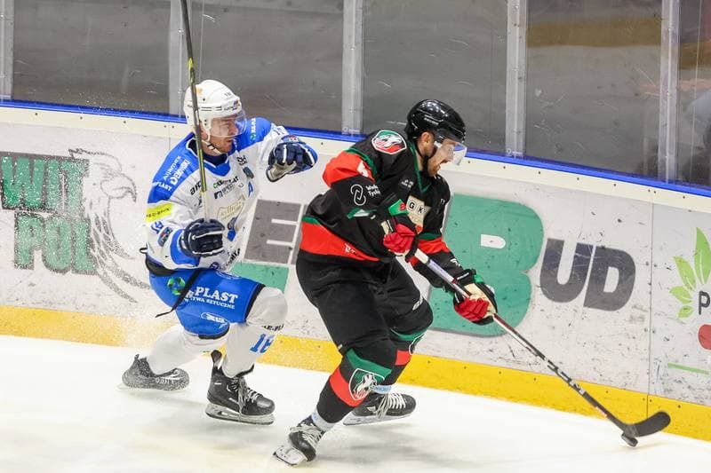 Ice Hockey. Tauron Hokej Liga. Re-Plast Unia Oswiecim - GKS Tychy. 20.10.2023