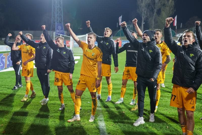 Football. Fortuna I Liga. Odra Opole - Gornik Leczna. 04.11.2023