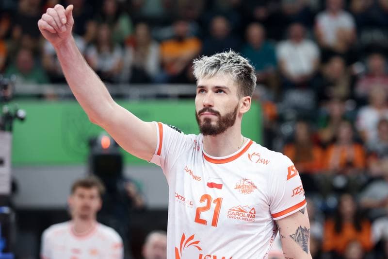 Volleyball. CEV Champions League. Jastrzebski Wegiel - SVG Luneburg. 17.01.2024