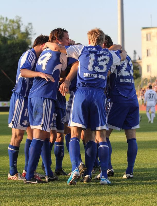 Football. I liga. Podbeskidzie Bielsko-Biala - Sandecja Nowy Sacz. 25.05.2011