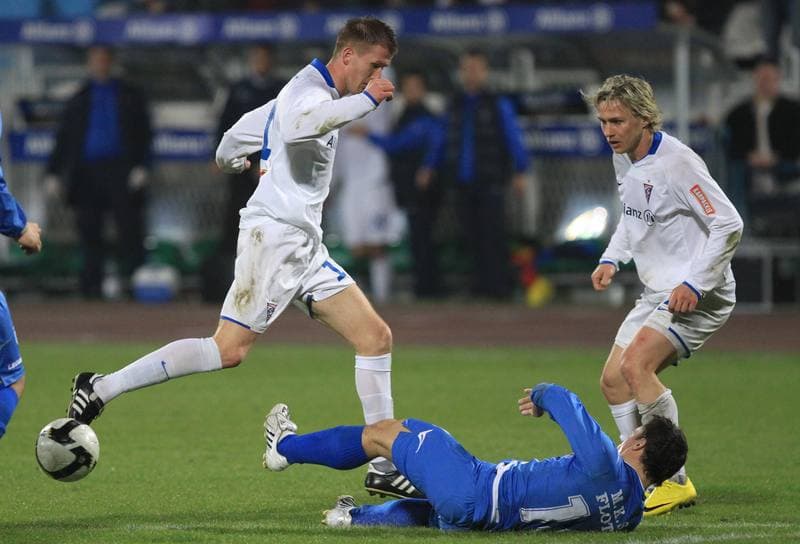 Football. I liga. Gornik Zabrze - Flota Swinoujscie. 26.03.2010
