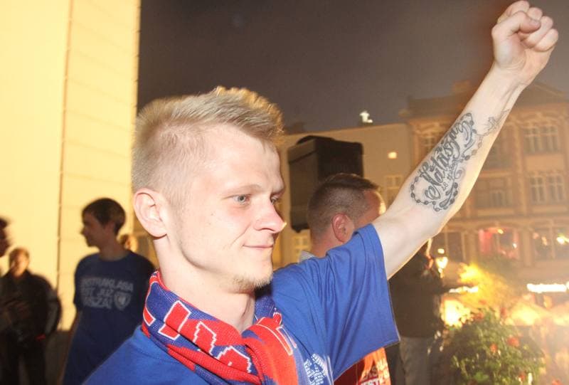 Football. Piast Gliwice. Feta. 27.05.2012