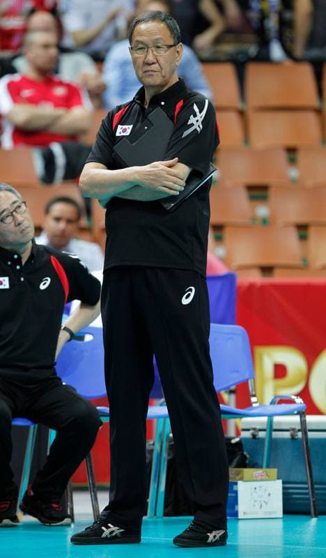 Volleyball. Korea. Press Conference. 03.09.2014