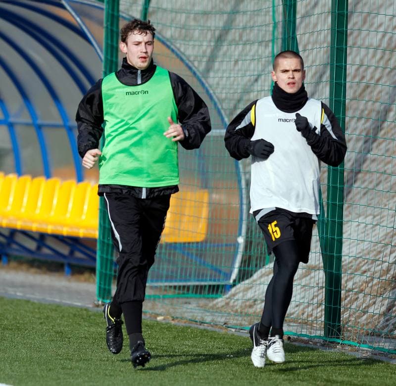 Football. GKS Katowice. Training. 28.05.2015