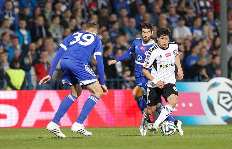 Football. T-Mobile Ekstraklasa. Ruch Chorzow - Legia Warsaw. 24.04.2015