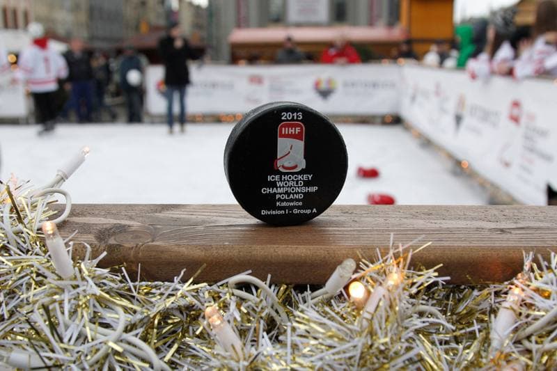 Ice Hockey. Poland. Press Conference. 04.02.2016