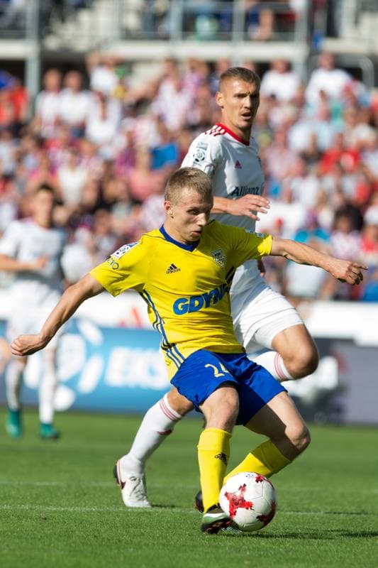 Football. Lotto Ekstraklasa. Gornik Zabrze - Arka Gdynia. 13.08.2017