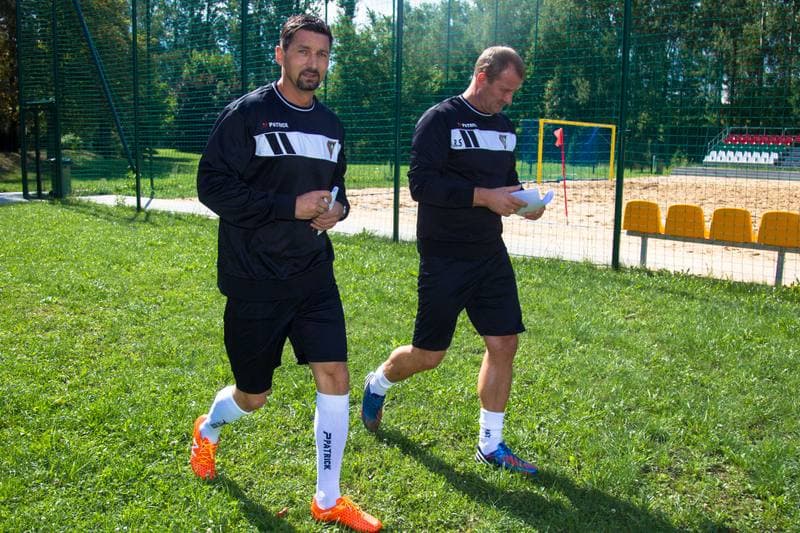 Football. Zaglebie Sosnowiec. Training. 21.08.2017