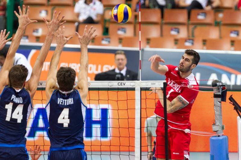 Volleyball. CEV EuroVolley 2017. Italy - Turkey. 30.08.2017