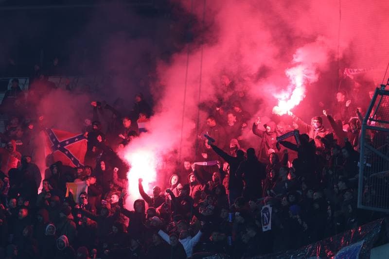 Football. Sparing. Gornik Zabrze - Hajduk Split. 24.03.2018