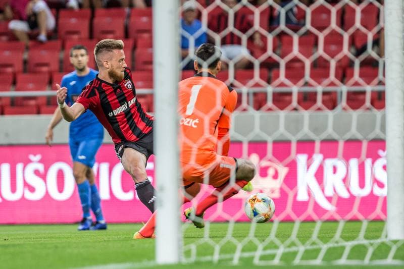 Football. UEFA Europa League. Spartak Trnava - Radnik Bijeljina. 18.07.2019