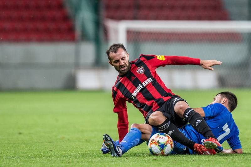 Football. UEFA Europa League. Spartak Trnava - Radnik Bijeljina. 18.07.2019
