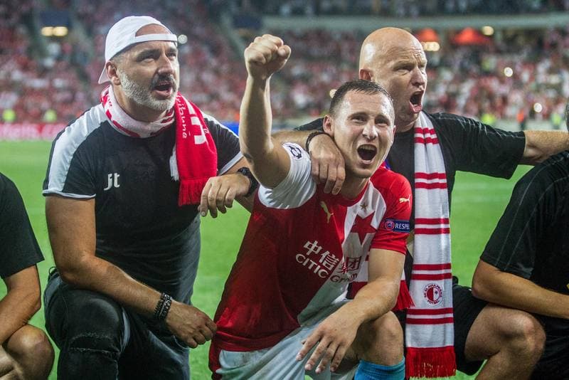 Football. UEFA Champions League. Slavia Prague - CFR Cluj. 28.08.2019