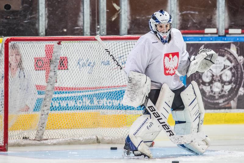 Ice Hockey. Poland national team. Training. 24.09.2019