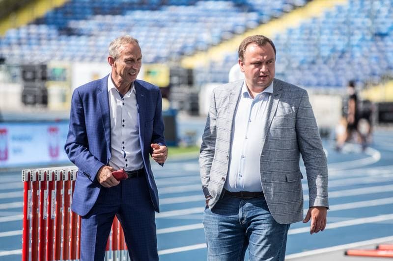 Athletics. Orlen Memorial Janusz Kusocinski. Press Conference. 24.08.2020