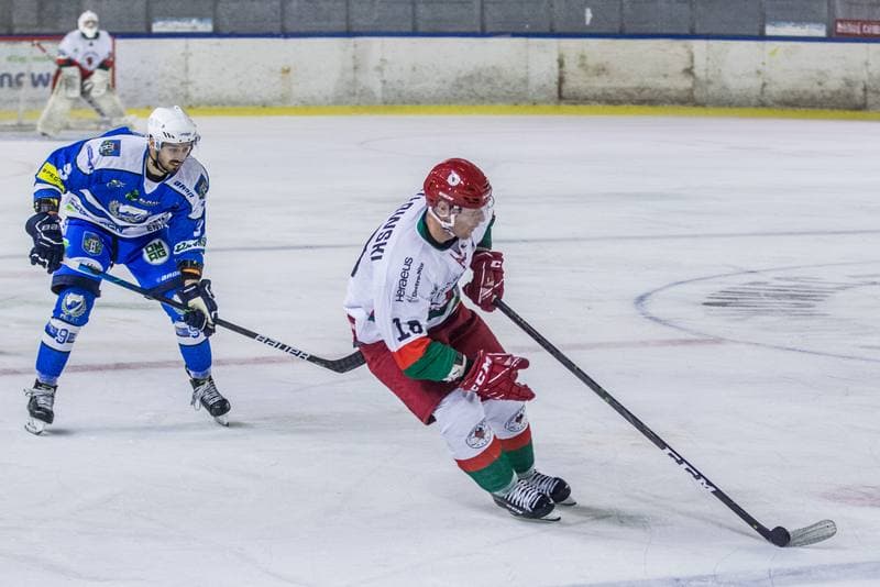 Ice Hockey. Polska Hokej Liga. Zaglebie Sosnowiec - Re-Plast Unia Oswiecim. 09.10.2020