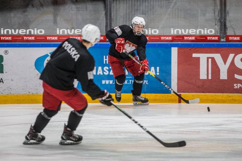 Ice Hockey. Poland U20. Training. 02.11.2020