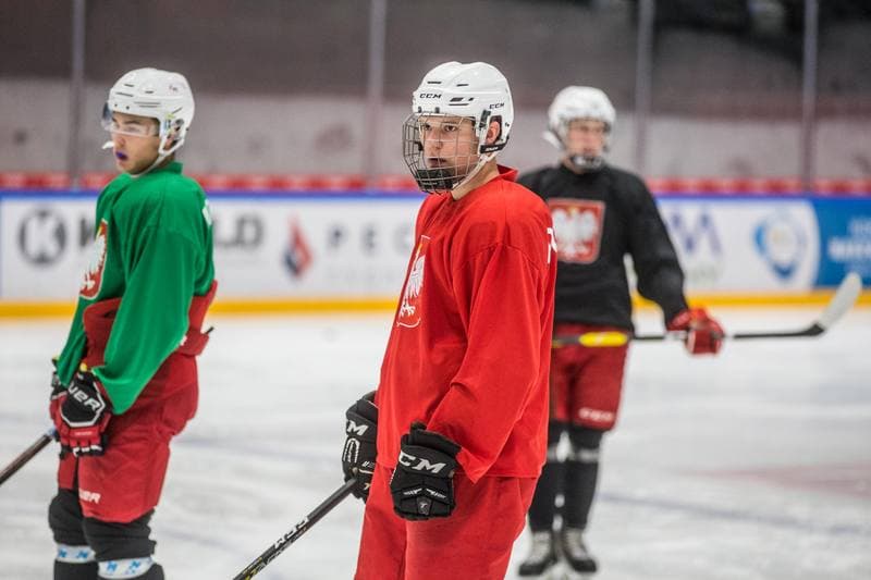 Ice Hockey. Poland U20. Training. 02.11.2020