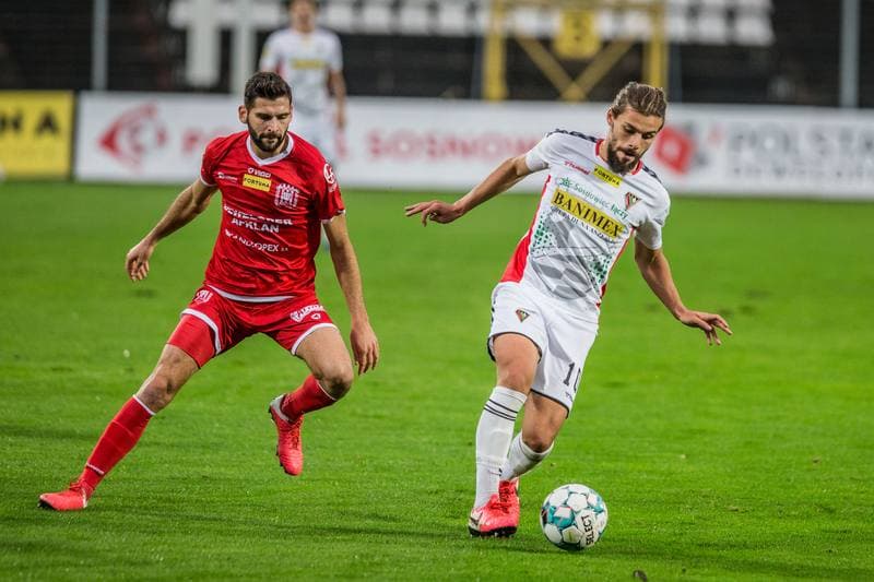 Football. Fortuna I Liga. Zaglebie Sosnowiec - Resovia Rzeszow. 04.11.2020