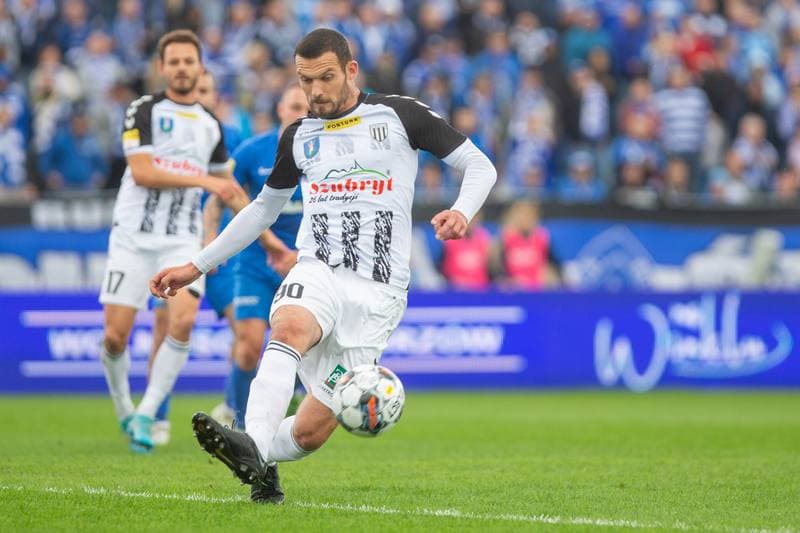 Football. Fortuna I Liga. Ruch Chorzow - Sandecja Nowy Sacz. 02.10.2022