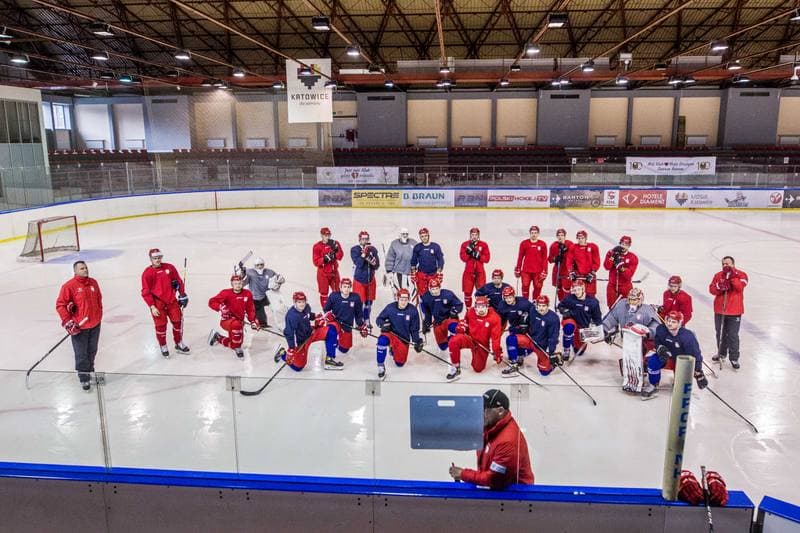 Ice Hockey. Poland national team. Training. 14.12.2020