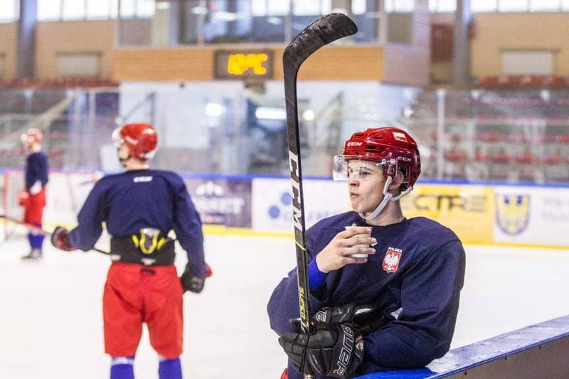 Ice Hockey. Poland national team. Training. 14.12.2020