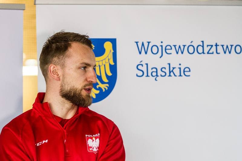 Ice Hockey. Poland national team. Press Conference. 15.12.2020