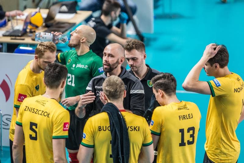 Volleyball. PlusLiga. GKS Katowice - PGE Skra Belchatow. 03.01.2021