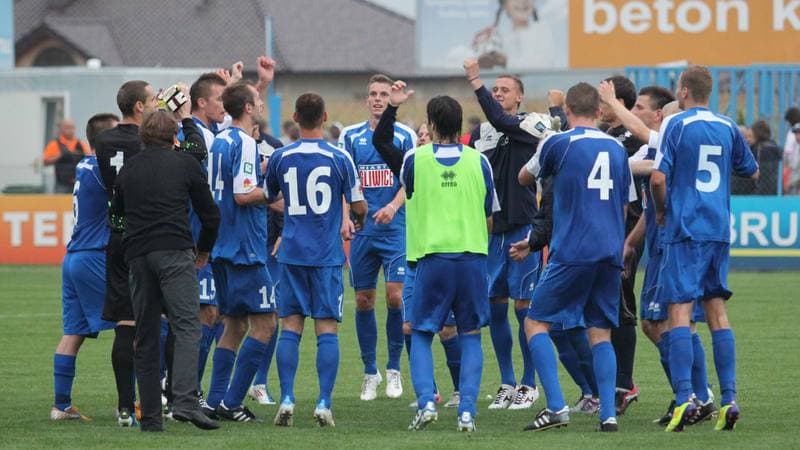 Football. I liga. Termalica Bruk-Bet Nieciecza - Piast Gliwice. 10.09.2011