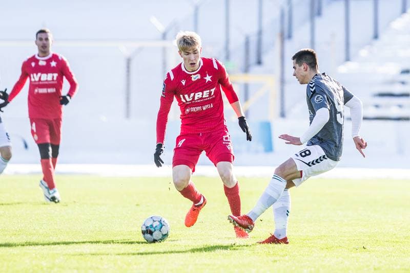 Football. Sparing. Zaglebie Sosnowiec - Wisla Krakow. 20.01.2021
