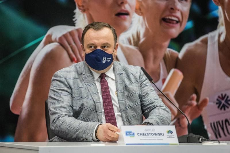 Athletics. Poland. Press Conference. 21.01.2021