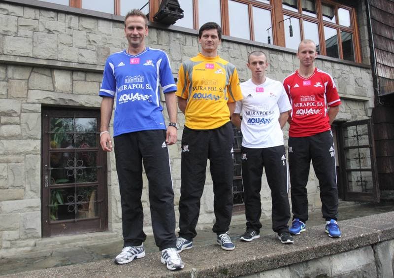Football. Podbeskidzie Bielsko-Biala. Press Conference. 27.07.2011