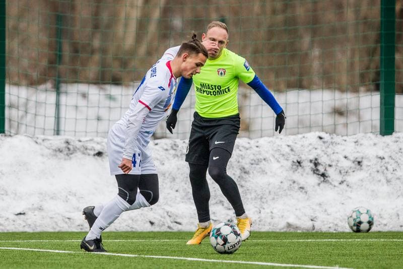 Football. Sparing. Odra Opole - Puszcza Niepolomice. 22.01.2021