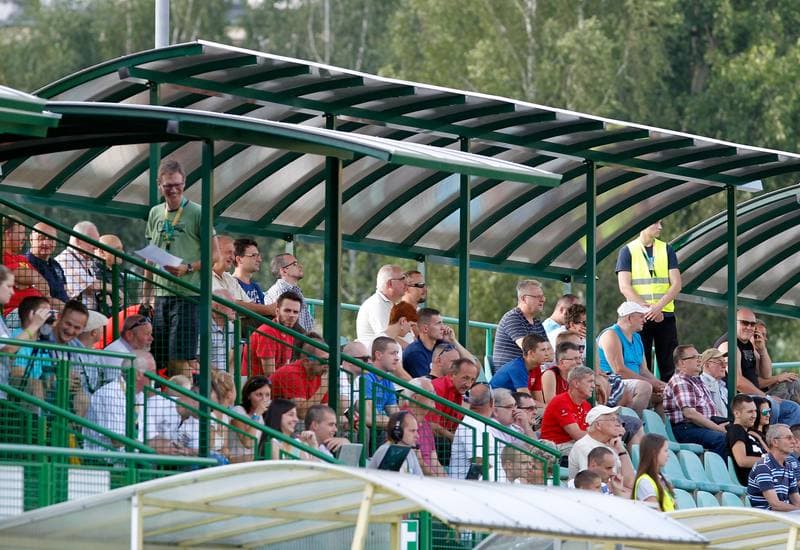 Football. II Liga. Rozwoj Katowice - Energetyk ROW Rybnik. 09.08.2014