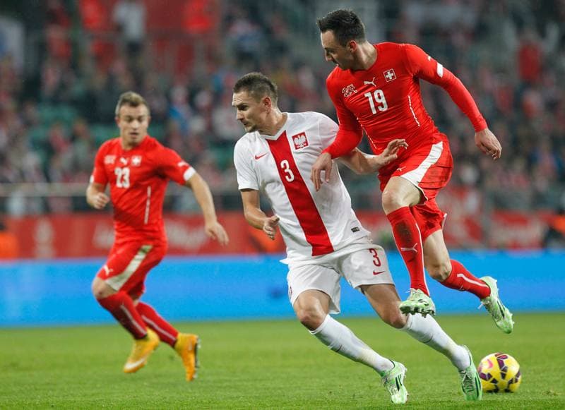 Football. International Friendly. Poland - Switzerland. 18.11.2014